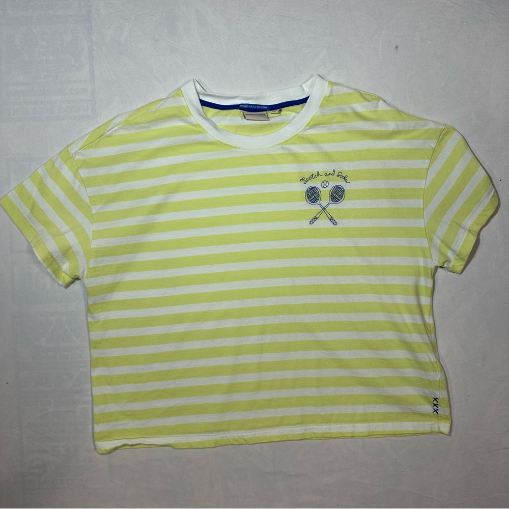 Scotch and Soda preppy tennis tee women’s xl
